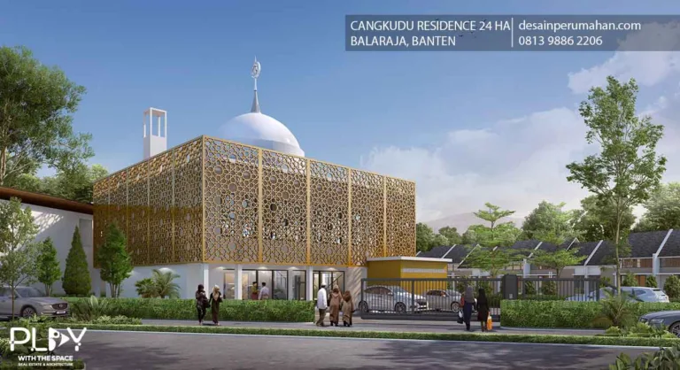 desain masjid banten